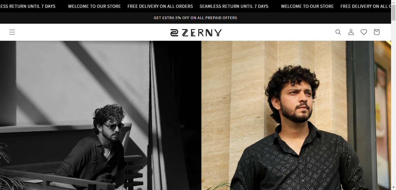 Zerny E-commerce Project